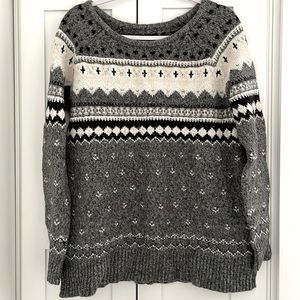 AMERICAN EAGLE Fair Isle sweater. Women’s Size Medium.